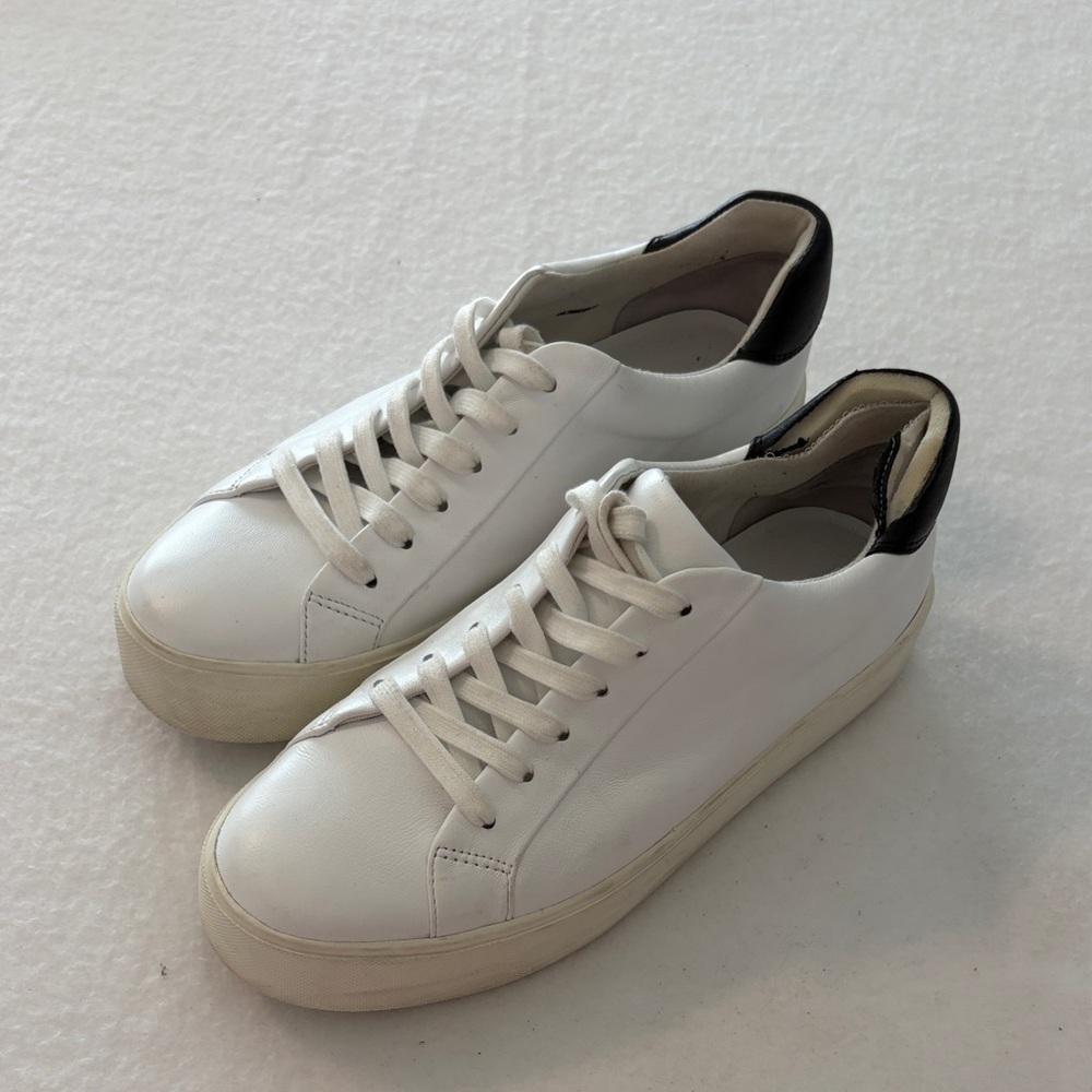 Vince LEATHER PLATFORM SNEAKER